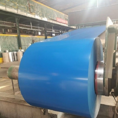 Galvalume 914mm ξύλινη προβερνικωμένη σιτάρι σπείρα χάλυβα για την κατασκευή των κρύων ενωμένων στενά λουρίδα σωλήνων