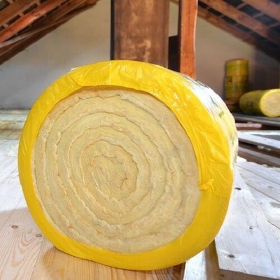 Η Soundproof υλική πεδιάδα ρόλων μόνωσης μαλλιού φίμπεργκλας τελειώνει