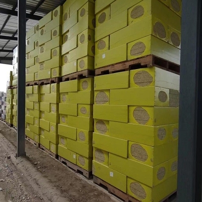 120kg/σύγχρονος πίνακας μαλλιού βράχου πυκνότητας μ3 για τη μόνωση τοίχων