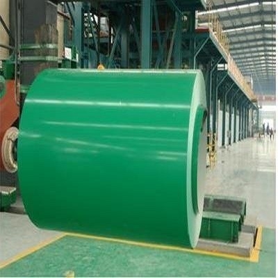 Το πράσινο χρώμα 0.4mm 0.5mm προβερνίκωσε Galvalume τη σπείρα πλήρες σκληρό SGCC χάλυβα για το υλικό κατασκευής σκεπής