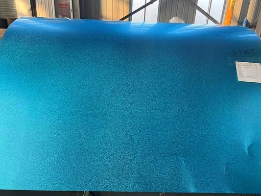 Μπλε SGLCC Galvalume Steel Coil με Anti fingerprint επεξεργασία για την οροφή