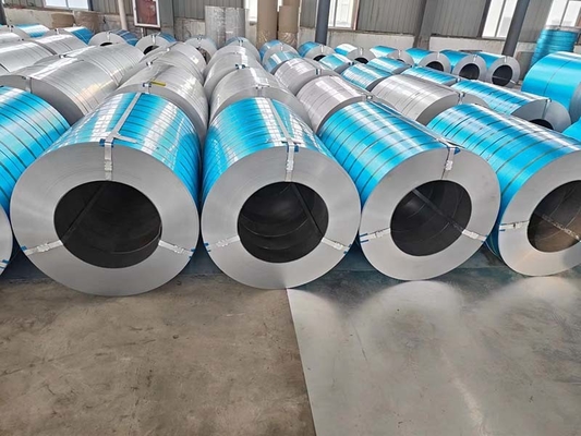 Μπλε SGLCC Galvalume Steel Coil με Anti fingerprint επεξεργασία για την οροφή