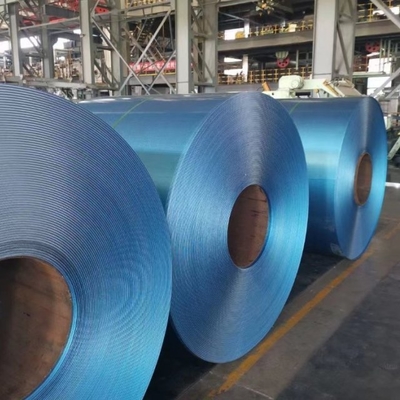 Ανθεκτικό πηνίο χάλυβα Galvalume 55% Alu-Zinc κατά των δακτυλικών αποτυπωμάτων για κατασκευές