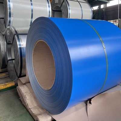 ASTM A755 Προβαμμένο Πηνίο Χάλυβα Galvalume | Επικάλυψη PVDF | Για Στέγες και Επενδύσεις