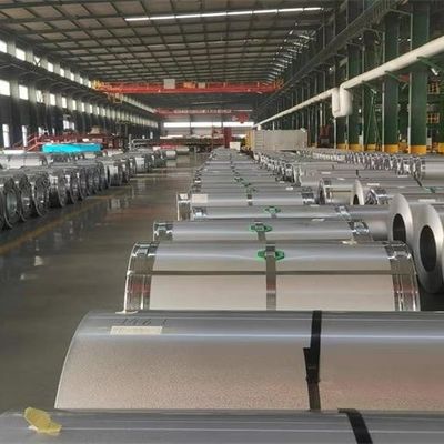 Οικοδομικό υλικό 1219mm γαλβανισμένη σπείρα 0.11mm χάλυβα