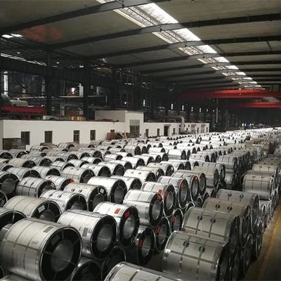 Οικοδομικό υλικό 1219mm γαλβανισμένη σπείρα 0.11mm χάλυβα