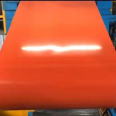 Σπείρα χάλυβα JIS G3322 CGCC 0.12mm PPGI κάτω από 1500mm