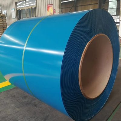 914mm προβερνικωμένο Galvalume φύλλο σπειρών χάλυβα για την πόρτα παραθυρόφυλλων κυλίνδρων