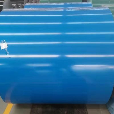 Galvalume 610mm μπλε προβερνικωμένη σπείρα χάλυβα αυτοκαθαριζόμενη