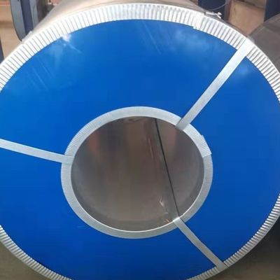 Galvalume 610mm μπλε προβερνικωμένη σπείρα χάλυβα αυτοκαθαριζόμενη