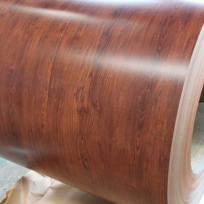 Galvalume 508MM ξύλινο προβερνικωμένο φύλλο χάλυβα στη σπείρα CGCH χάλυβα σπειρών PPGL