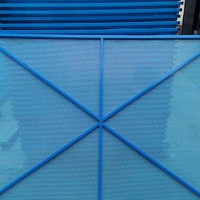 CGLCH γαλβάνισε το ζαρωμένο διατρυπημένο αργίλιο φύλλο φύλλων CGLCC υλικού κατασκευής σκεπής σιδήρου