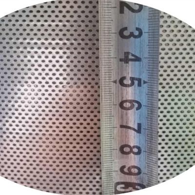 διατρυπημένο αργίλιο φύλλο SGCC DX51D 0.4mmX1219mmX2438mm