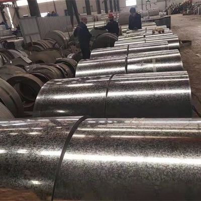 φύλλο χάλυβα 610mm καυτό βυθισμένο γαλβανισμένο στις σπείρες DX51D
