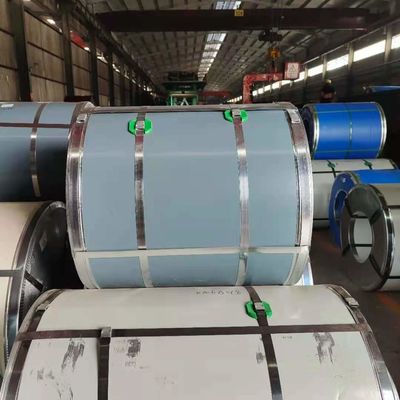 ISO 0.12mm 1250mm αυτοκαθαριζόμενη γαλβανισμένη σπείρα φύλλων χάλυβα