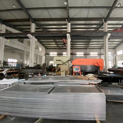 εξαγωνικό διατρυπημένο αργίλιο φύλλο 0.5mmX1200mmX2400mm