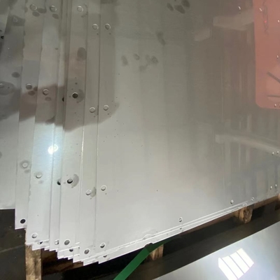 Ωοειδής 1800mm βαθμός φύλλων SGCC πλάτους διατρυπημένος αργίλιο