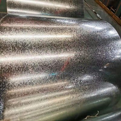 Z120 σκληρό γαλβανισμένο φύλλο σπειρών χάλυβα για το οικοδομικό υλικό