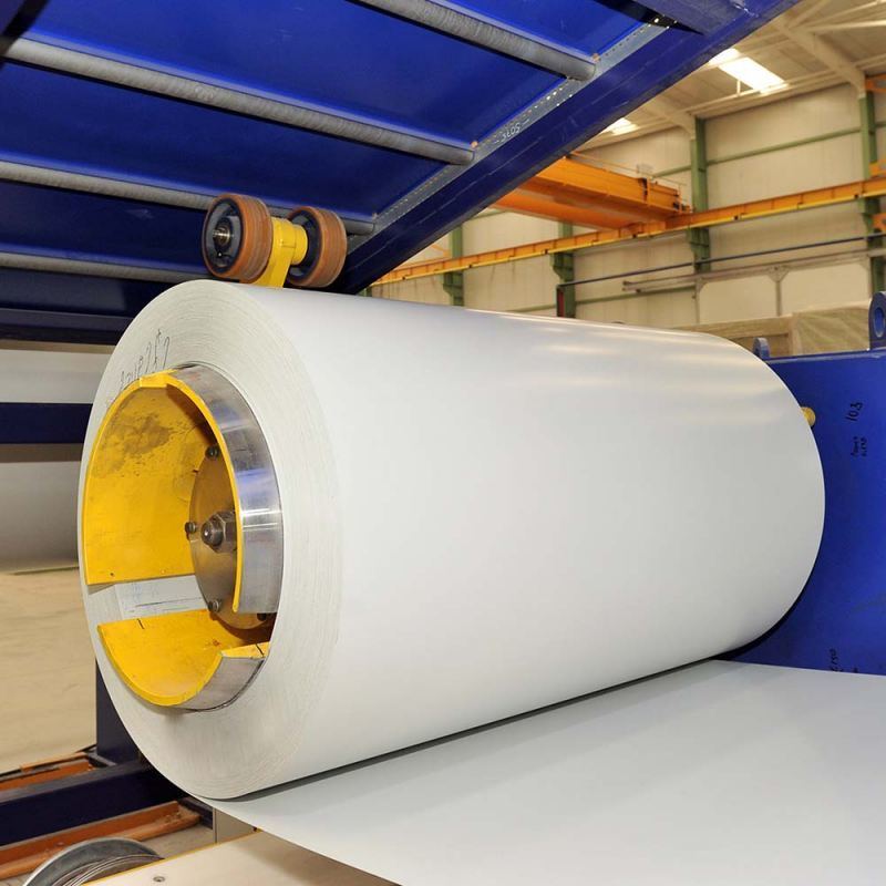 JIS G3312 Προχρωματισμένο Galvalume Steel Coil Δυνατότητα 0,6 mm Για Αρχιτεκτονική