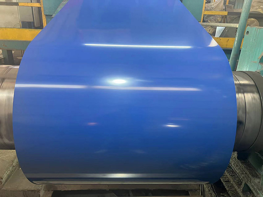 Διάμετρο 600-1250mm Ζινκ επίστρωση 40-275g PPGL ατσάλινη περιστροφή για δομικά υλικά
